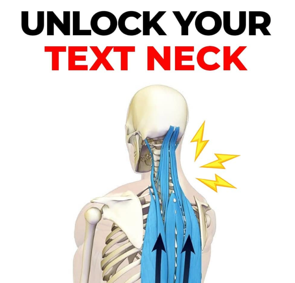unlock your text neck